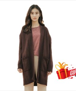 Áo khoác len nữ dáng dài 3024014080438