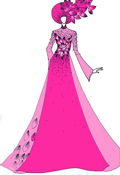 Cách Vẽ Áo Dài Chi Tiết Đơn Giản | 50+ Mẫu Vẽ Áo Dài Dễ Nhất