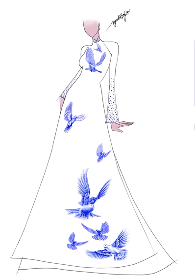 Cách Vẽ Áo Dài Chi Tiết Đơn Giản | 50+ Mẫu Vẽ Áo Dài Dễ Nhất