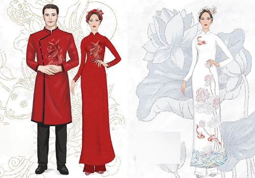 Cách Vẽ Áo Dài Chi Tiết Đơn Giản | 50+ Mẫu Vẽ Áo Dài Dễ Nhất