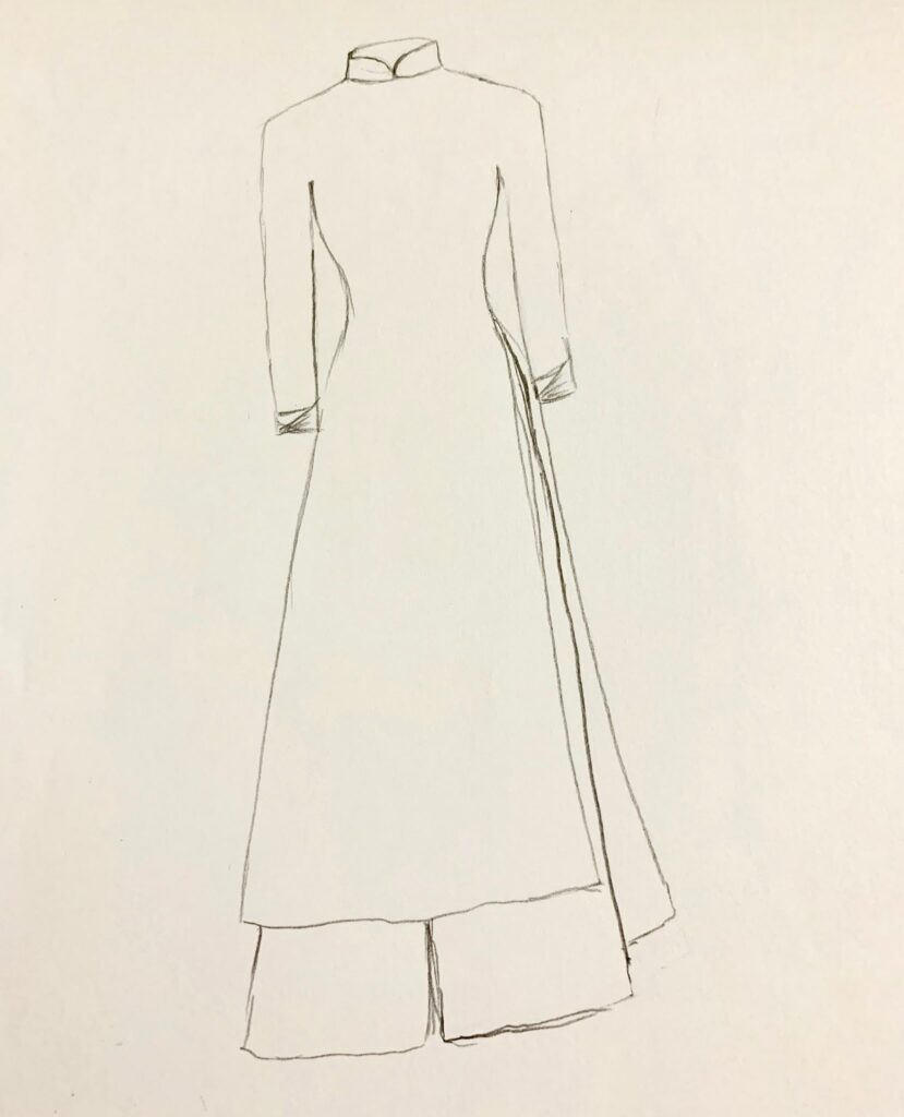 Cách Vẽ Áo Dài Chi Tiết Đơn Giản | 50+ Mẫu Vẽ Áo Dài Dễ Nhất