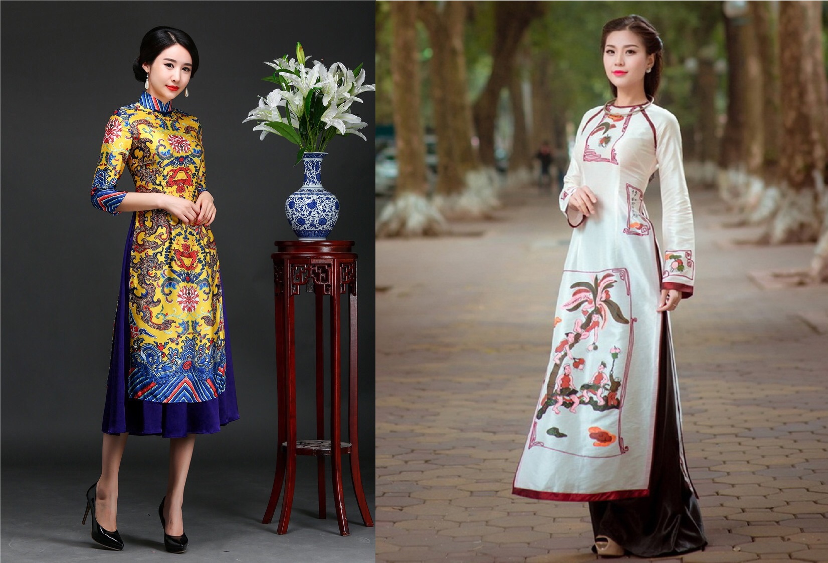 Cách Vẽ Áo Dài Chi Tiết Đơn Giản | 50+ Mẫu Vẽ Áo Dài Dễ Nhất