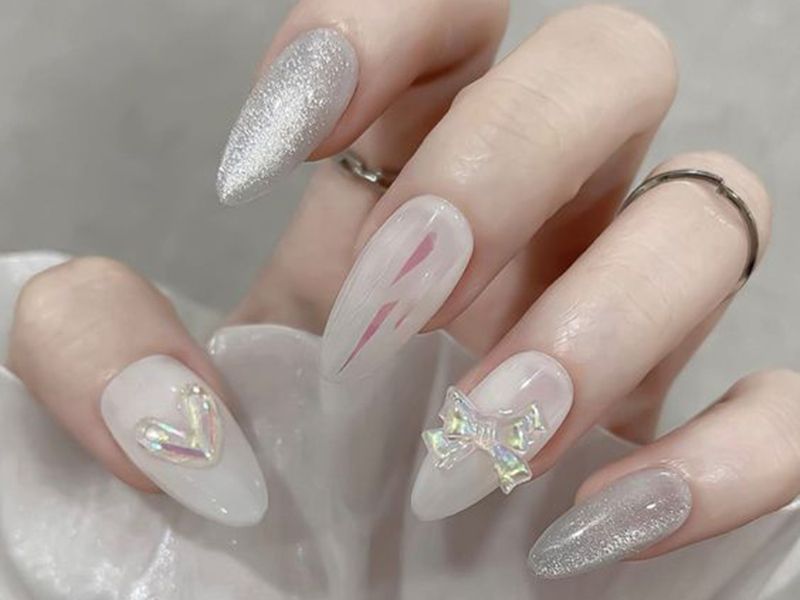 Tổng hợp những Mẫu Nail Mắt Mèo đẹp sang trọng cho nữ