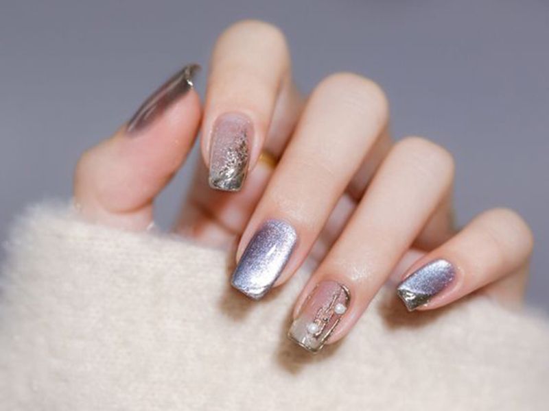 Tổng hợp những Mẫu Nail Mắt Mèo đẹp sang trọng cho nữ