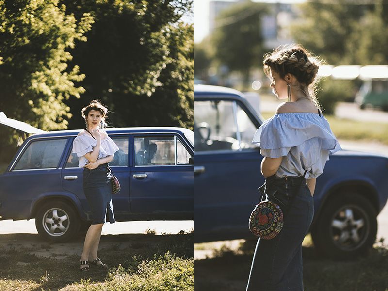 7 Mẫu chân váy jean dài và cách phối đồ TUYỆT VỜI cho bạn gái