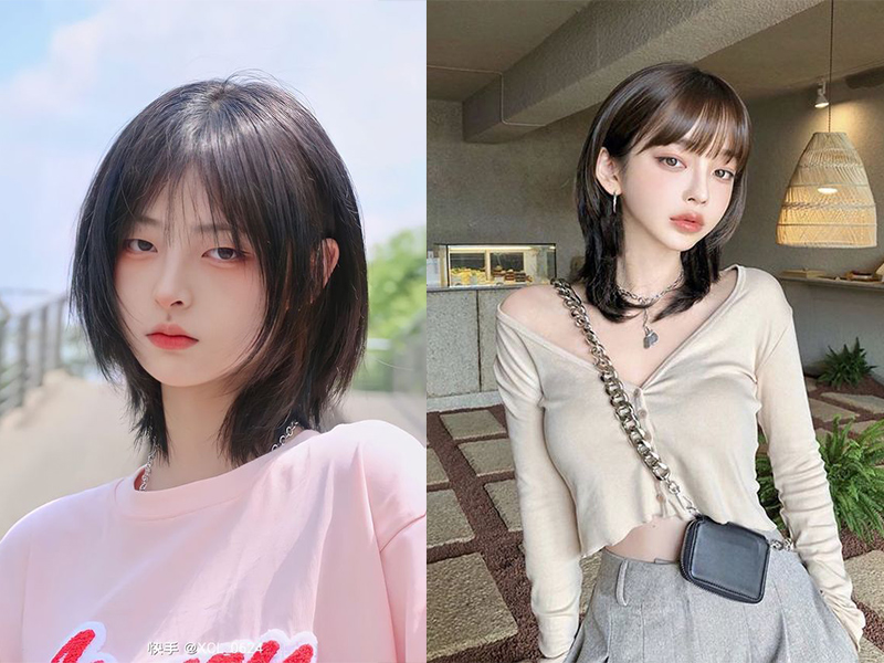 Hơn 10 kiểu tóc mullet layer cho nữ cá tính năng động