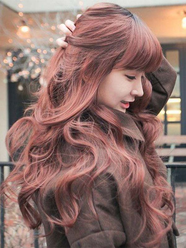 10+ Nhuộm Tóc Màu Nâu Đỏ Cho Cô Nàng Sang Trọng Nổi Bật