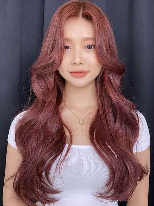 10+ Nhuộm Tóc Màu Nâu Đỏ Cho Cô Nàng Sang Trọng Nổi Bật