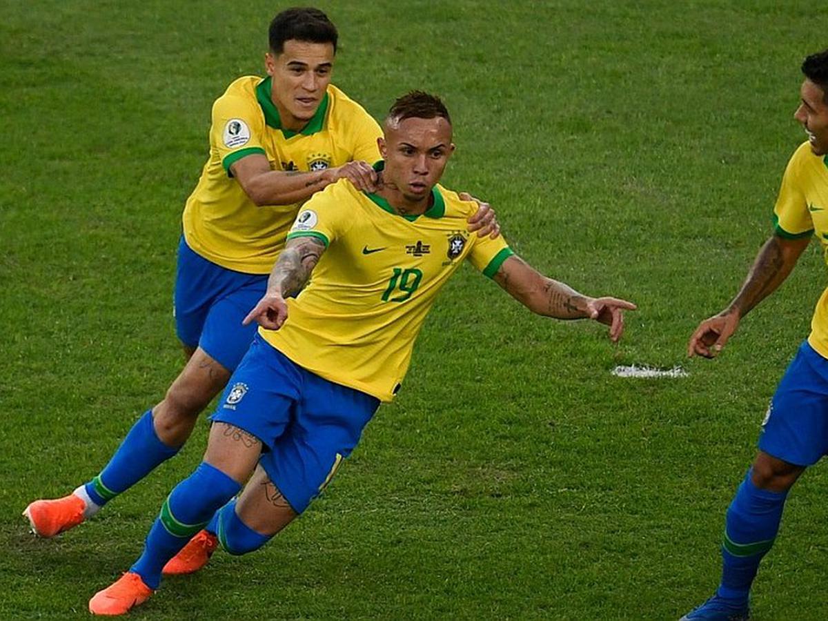 Gol de Brasil tras disparo de Everton y centro de Gabriel Jesús en la final de la Copa América ante Perú | DEPORTES | CORREO