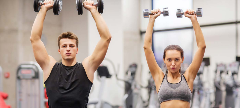 Bài tập ngực cho nữ tại phòng gym cho người mới bắt đầu