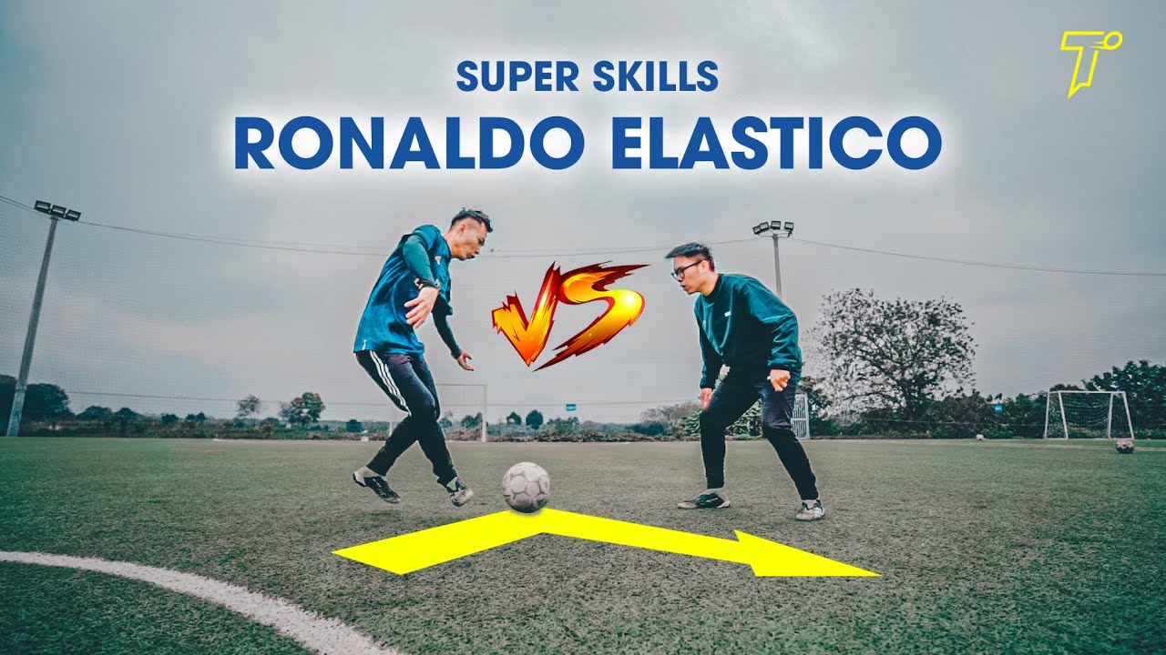 RONALDO ELASTICO | SUPER SKILL / SIÊU KỸ THUẬT / Qua người như CR7 | Tập 22 | Tungage