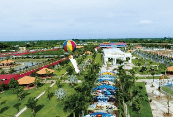 Cảnh quan tuyệt đẹp của khu du lịch sinh thái Vĩnh Long đang gây xôn xao (Ảnh ST) 12 địa điểm du lịch Vĩnh Long hấp dẫn khách du lịch