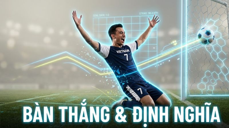 Goals là gì? Luật công nhận bàn thắng trong bóng đá